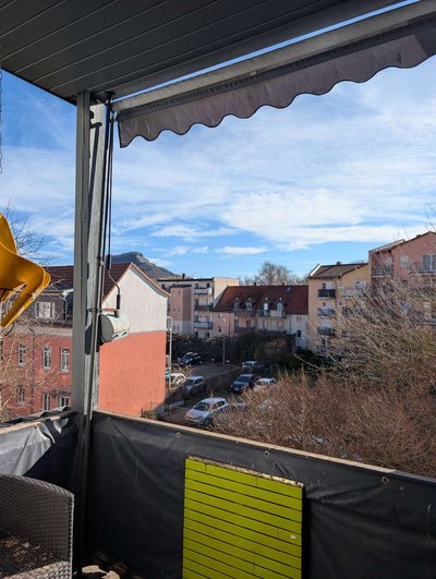 Blick vom Balkon Blick vom Balkon