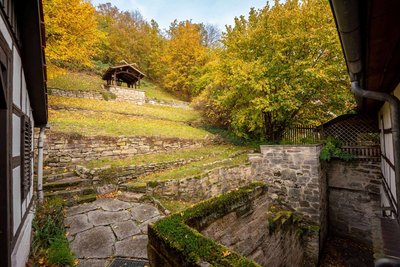 überdachter Freisitz