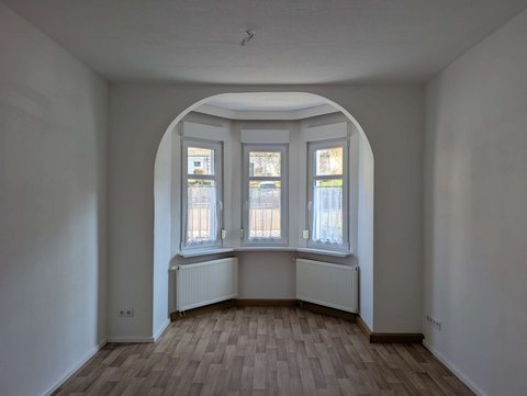 Wohnzimmer mit Erker